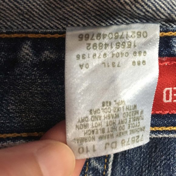 Levi's Vintage Classic Relaxed Tapered 550‎ Jeans - Picture 9 of 9